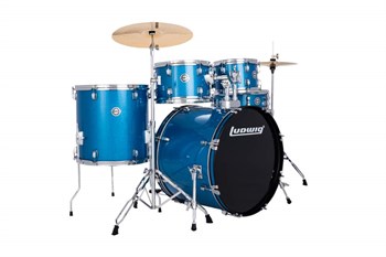 Ludwig LC19519 Accent Drive Барабанная установка, синяя, (2 коробки) LC19519 - фото 33430