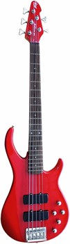 PEAVEY Milestone 5 Plus Red - Бас-гитара Milestone 5 Plus Red - фото 34069