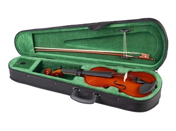 MV-002 Скрипка 3/4 с футляром и смычком, Carayа MV-002 - фото 34663