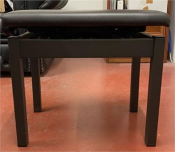 HY-TM41-SATIN-BLACK Банкетка, матовый черный, искусственная кожа, Rin HY-TM41-SATIN-BLACK - фото 34940