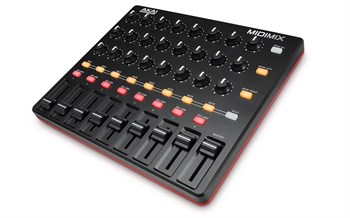 AKAI 24 9 8 Mute/Solo, 8 Rec Arm контроллер энкодера, фейдеров, кнопок кнопок MIDIMIX - фото 35183