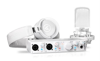 Arturia MiniFuse Recording Pack White Аудиоинтерфейс MiniFuse Recording Pack White-1 - фото 35212