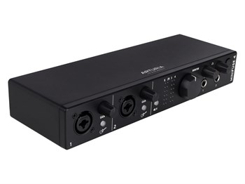 Arturia MiniFuse 4 Black Аудиоинтерфейс MiniFuse 4 Black-1 - фото 35217