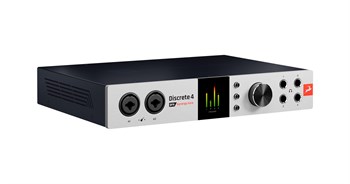 Antelope Audio 24 14x20, 4, 4, 4 Discrete Class-A, ADAT I/O (8 I/O (2 Word Clock: 2 Аудиоинтерфейс бит/192 кГц, аналоговые входы: линейные выходы: микрофонные предусилители: входов/8 выходов),S/PDIF входа/2 выхода), Discrete 4 Pro Synergy Core - фото 35230