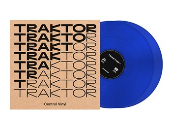 Native Instruments Traktor Control Vinyl Blue Виниловый диск с таймкодами Traktor Control Vinyl Blue - фото 35580