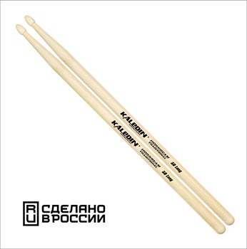 7KLHB5BL 5B Long Барабанные палочки, граб, деревянный наконечник, Kaledin Drumsticks 7KLHB5BL - фото 35678