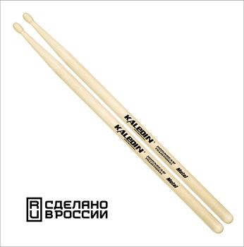 7KLHBML Metal Барабанные палочки, граб, деревянный наконечник, Kaledin Drumsticks 7KLHBML - фото 35680
