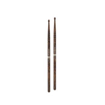 R5ABFG Lacquered FireGrain 5AB Барабанные палочки, орех гикори, деревянный наконечник, ProMark R5ABFG - фото 35766
