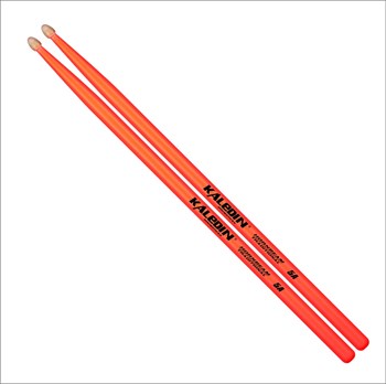 7KLHBOR5A 5A Барабанные палочки, граб, флуоресцентные оранжевые, Kaledin Drumsticks 7KLHBOR5A - фото 35779