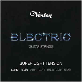VESTON E 0942 - Струны для электрогитары E0942 - фото 36236
