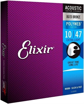 ELIXIR 11000 - Струны для акустической гитары 11000 - фото 36250