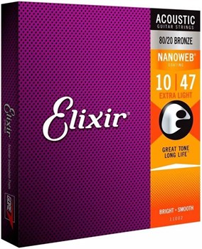ELIXIR 11002 - Струны для акустической гитары 11002 - фото 36251