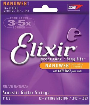 ELIXIR 11172 - Струны для акустической 12-струнной гитары 11172 - фото 36256