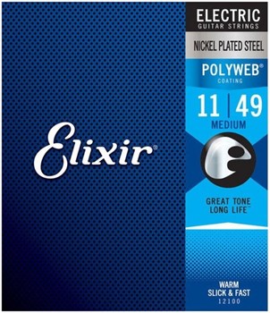 ELIXIR 12100 - Струны для электрогитары 12100 - фото 36263