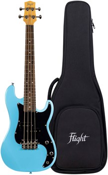 FLIGHT Mini Bass Lite BL - Бас-гитара уменьшенная MINI BASS LITE BL - фото 36616
