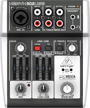 BEHRINGER 302USB Микшерный пульт 302USB - фото 37096