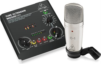 BEHRINGER VOICE STUDIO Комплект: предусилитель и микрофон VOICE STUDIO - фото 37113