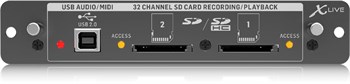 BEHRINGER X-LIVE Карта расширения для X32 X-LIVE - фото 37129