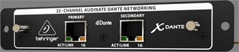BEHRINGER X-DANTE Модуль расширения для X32 X-DANTE - фото 37133