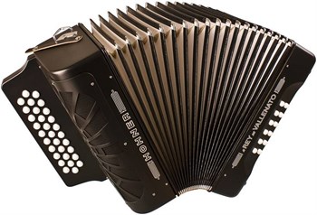 HOHNER El Rey del Vallenato BbEbAb black - Аккордеон диатонический A49621 - фото 37214