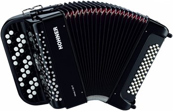 HOHNER Nova I 49 F black (C-Stepped) - Баян A4146 - фото 37226