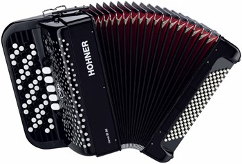 HOHNER Nova III 96 black (C-stepped) - Баян A4172 - фото 37228