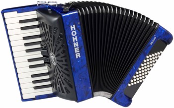 HOHNER Bravo II 48 dark blue - Аккордеон 1/2 A16542 - фото 37230