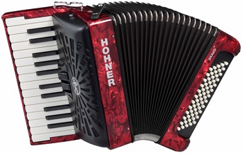 HOHNER Bravo II 60 red - Аккордеон 1/2 A16972 - фото 37236