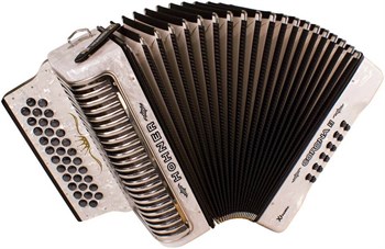 HOHNER Corona II XTREME GCF white - Аккордеон диатонический A5423 - фото 37279