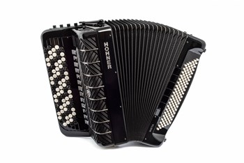 HOHNER MATTIA IV 120 BK gun black (B-Stepped) - Баян A3691 - фото 37282
