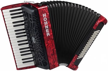 HOHNER Bravo III 80 red - Аккордеон 7/8 A16432 - фото 37286