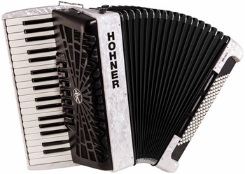 HOHNER Bravo III 96 white - Аккордеон 7/8 A16712 - фото 37290