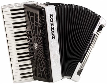 HOHNER Bravo III 120 white - Аккордеон 4/4 A16811 - фото 37292