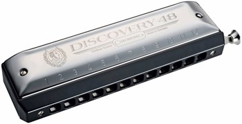 HOHNER Discovery 48 - Губная гармоника хроматическая M754201X - фото 37351