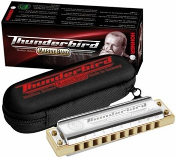 HOHNER Marine Band Thunderbird G low - Губная гармоника диатоническая M201171 - фото 37390