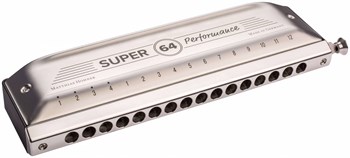 HOHNER Super 64C new - Губная гармоника хроматическая M758501 - фото 37420