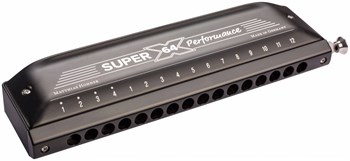 HOHNER Super 64X new - Губная гармоника хроматическая M758601 - фото 37421