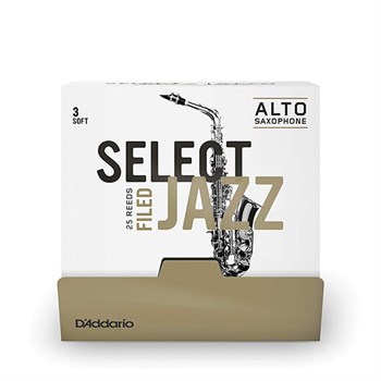 RSF01ASX3S-B25 Select Jazz Filed Трости для саксофона альт, размер 3, мягкие (Soft), 25шт, Rico RSF01ASX3S-B25 - фото 38113