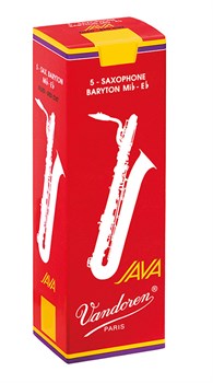 Vandoren SR342R JAVA RED CUT Трости для саксофона баритон №2 (5шт) SR342R - фото 38175