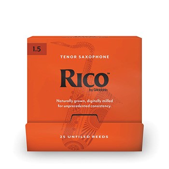 RKA0115-B25 Rico Трости для саксофона тенор, размер 1.5, 25шт в индивидуальной упаковке, Rico RKA0115-B25 - фото 38203