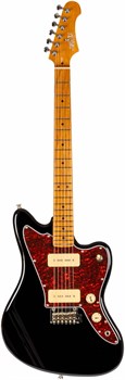 JET JJ-300 P90 BK - Электрогитара шестиструнная JJ-300 P90 BK - фото 38282