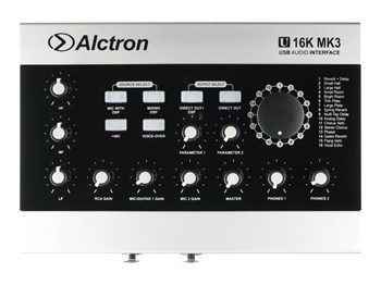 Alctron U16K-MK3 Аудиоинтерфейс USB U16K-MK3 - фото 38416