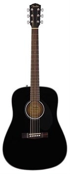 Fender CD-60S Black - Акустическая гитара CD-60S Black - фото 38534