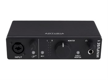 Arturia MiniFuse 1 Black Аудиоинтерфейс MiniFuse 1 Black