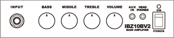 IBANEZ IBZ10BV2 Комбоусилитель для бас-гитары (не такой как все) IBZ10BV2_U