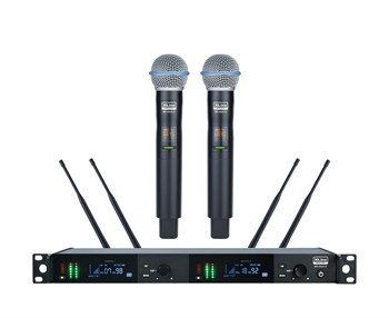 XLINE MD-262A-D(NEW) Радиосистема двухканальная c двумя ручными передатчиками MD-262A-D(NEW)