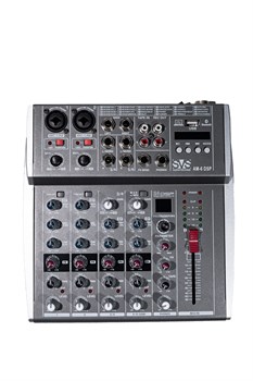 SVS Audiotechnik AM-6 DSP Микшерный пульт аналоговый, 6-канальный, 24 DSP эффекта, USB интерфейс AM-6 DSP