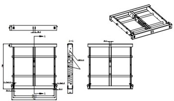 SVS Audiotechnik L208TG Рама для подвеса L208A L208TG