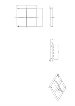 SVS Audiotechnik CASCADE 206A Flybar Рама для подвеса линейного масива CASCADE 206A CASCADE 206A Flybar
