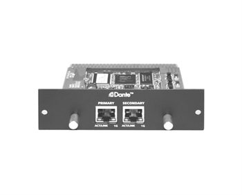 SVS Audiotechnik Dante32 Модуль расширения DANTE для Matrix-A8, до 32х32 каналов на 48 кГц. Dante32